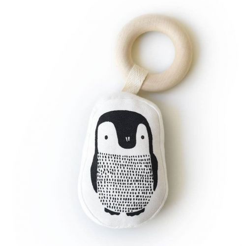 Wee Gallery / Hrýzadlo z organické bavlny - Penguin