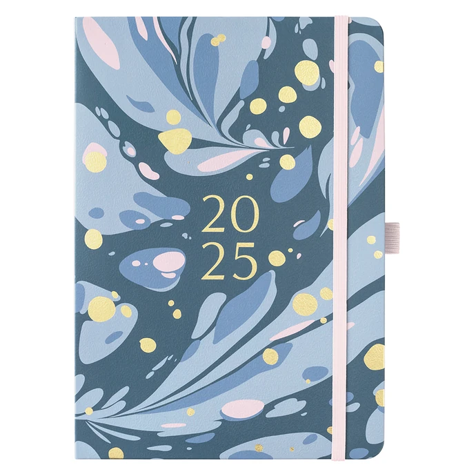 Busy B / Denný plánovač Day a Page Pine Marble A5 2025