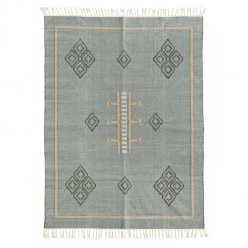 MADAM STOLTZ / Bavlněný koberec Jade/ Indian Tan 120×180cm