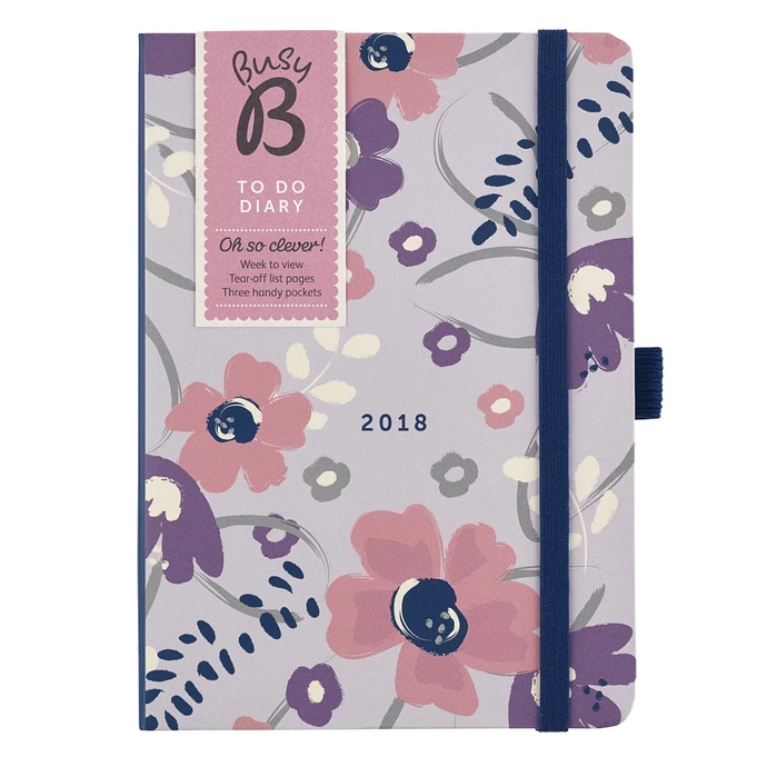 Busy B / Diář 2018 To do Diary Pretty A6
