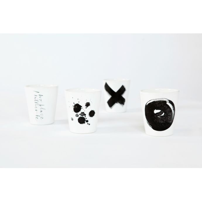 Ylva Skarp / Hrnek Black print