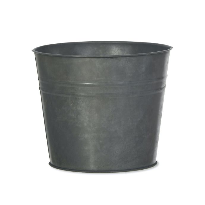 Garden Trading / Kovový obal na kvetináč Winson Black Large