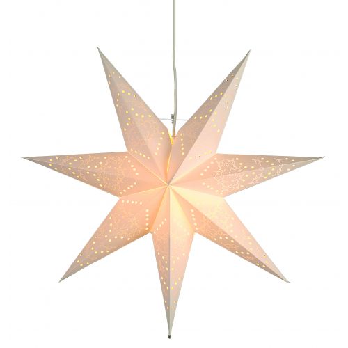 STAR TRADING / Závěsná svítící hvězda Sensy White 50 cm