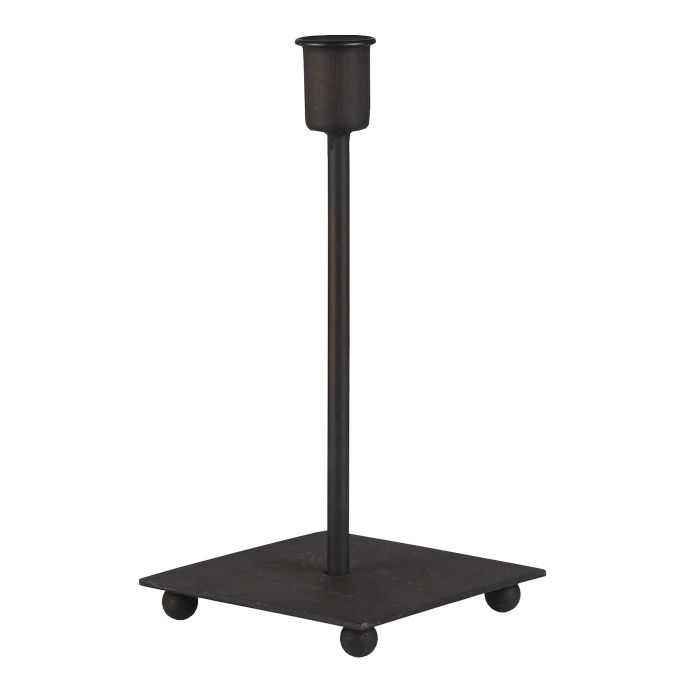 IB LAURSEN / Kovový svícen Metal Square 20 cm