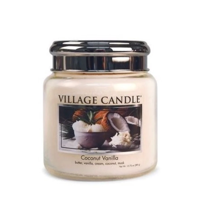 VILLAGE CANDLE / Sviečka Village Candle - Coconut Vanilla 389 g