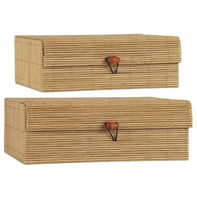 IB LAURSEN / Úložný bambusový box - set 2ks