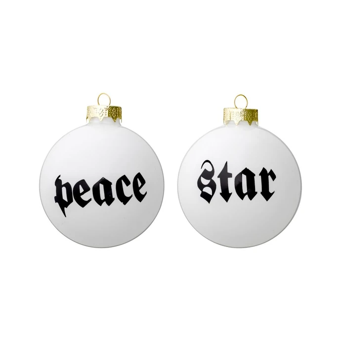 Bloomingville / Vianočná ozdoba Peace/Star