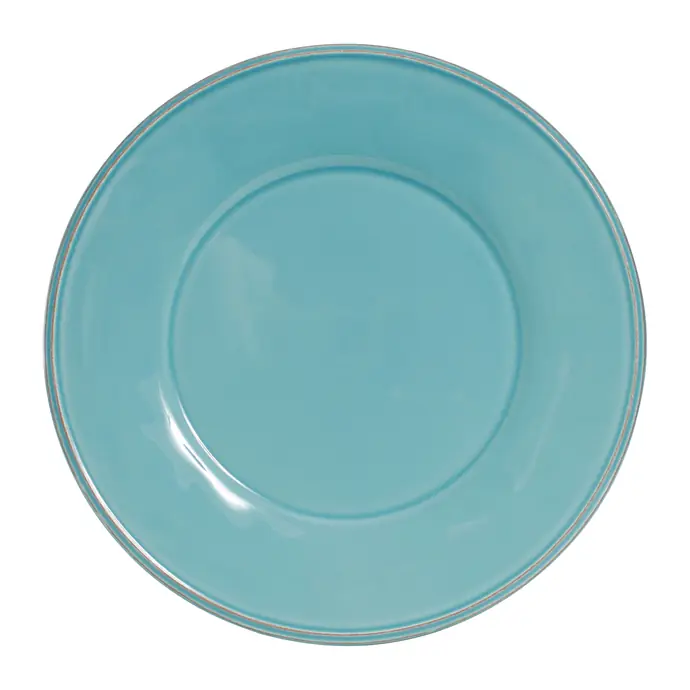 CÔTÉ TABLE / Keramický talíř Constance Turquoise 28,5 cm