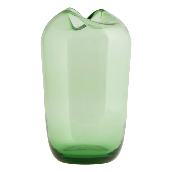 House Doctor / Sklenená váza Wave Green