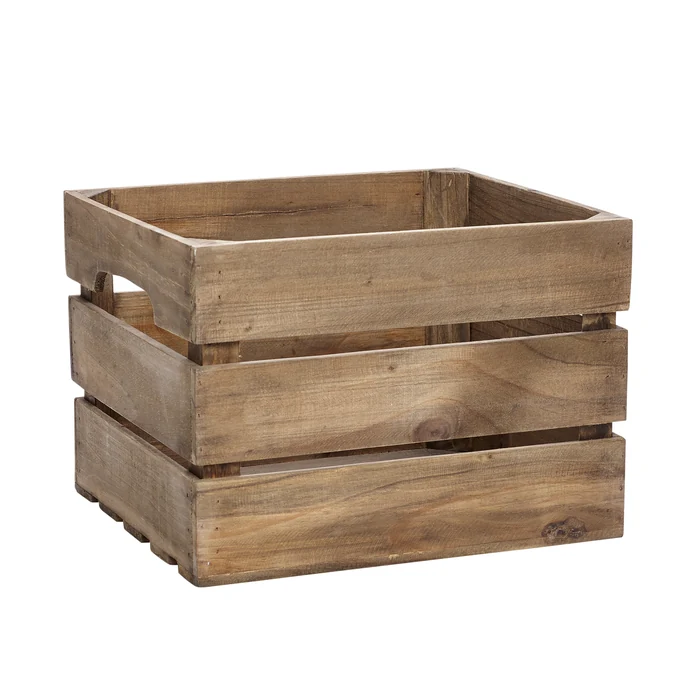 Hübsch / Dřevěná bedýnka Box