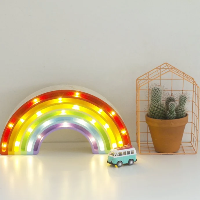 Little Lights / Detská LED lampička Rainbow Classic