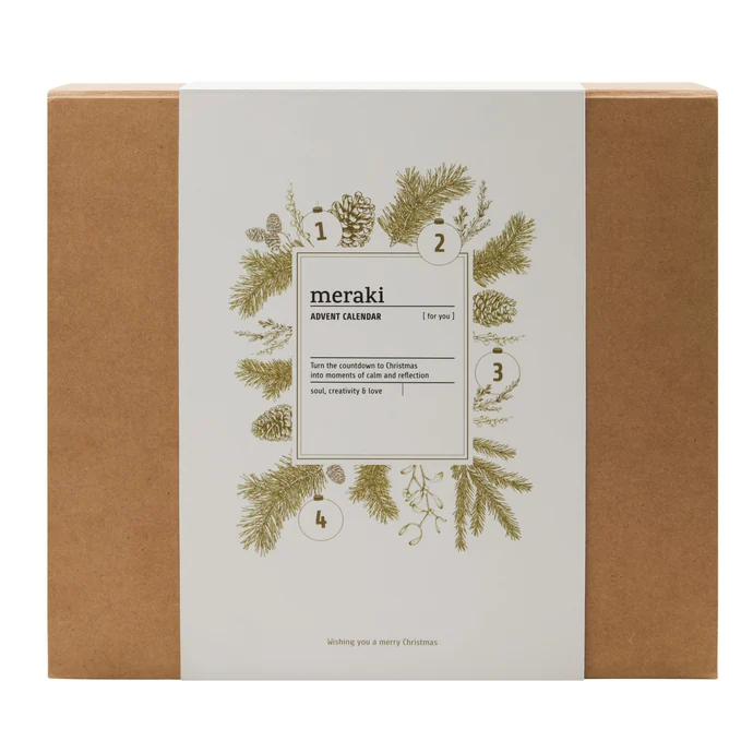 meraki / Adventní kalendář Meraki Brown