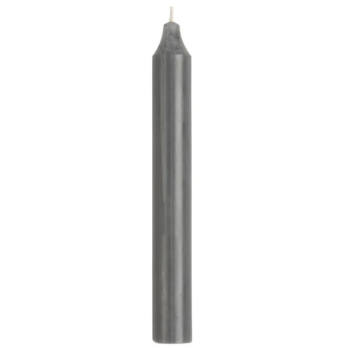 IB LAURSEN / Vysoká svíčka Rustic Grey 18 cm