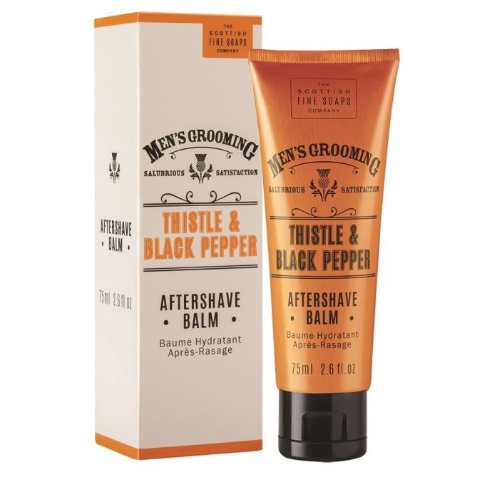 SCOTTISH FINE SOAPS / Balzam po holení Thistle & Black pepper 75 ml