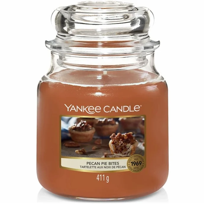 Yankee Candle / Svíčka Yankee Candle 411g - Pecan Pie Bites