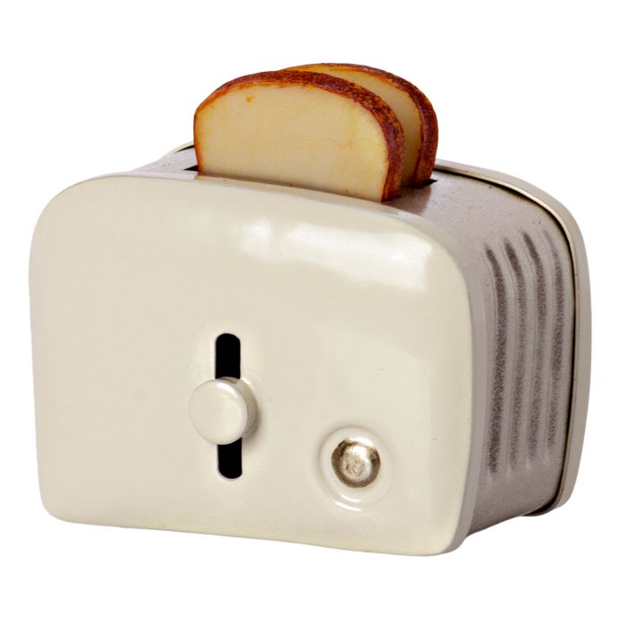 Maileg / Kovový toastovač pre zvieratká Maileg Off White