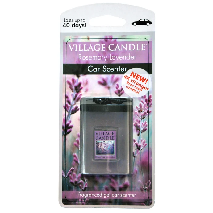 VILLAGE CANDLE / Gélová vôňa do auta Village Candle - Rosemary Lavender