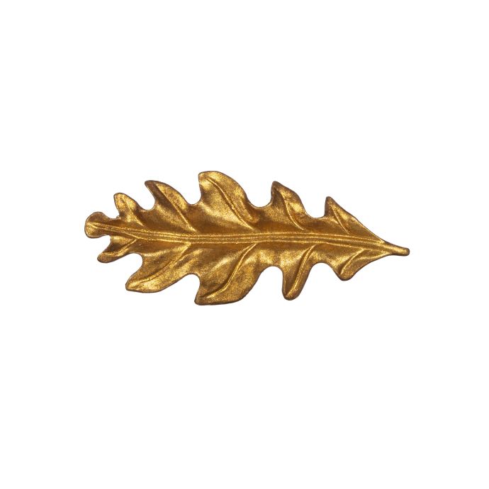 sass & belle / Kovová úchytka Gold Botanical Leaf