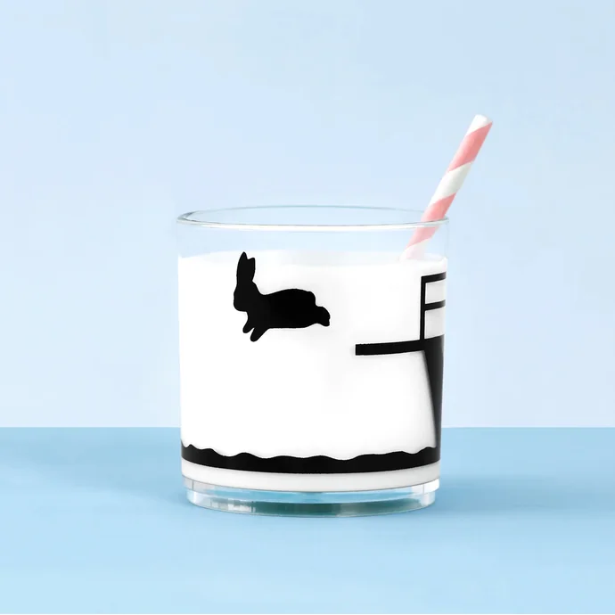 HAM / Plastová sklenice Diving Rabbit 250 ml