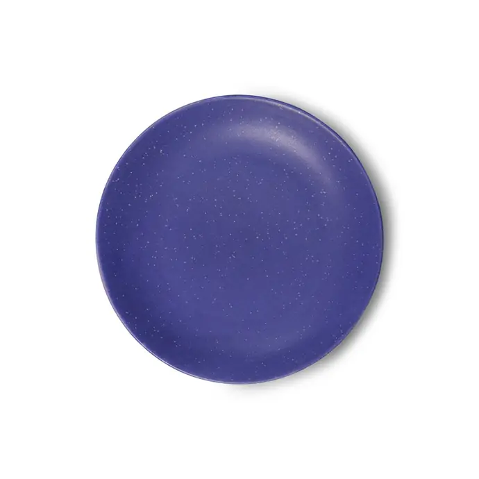 HK living / Porcelánový dezertní talíř Purple Side 21 cm