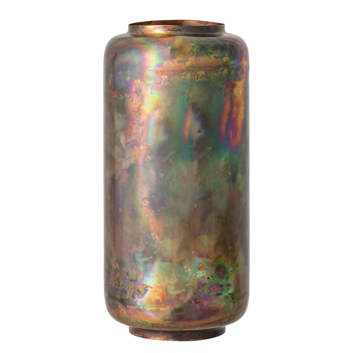 Bloomingville / Kovová váza Multicolor Copper 32 cm