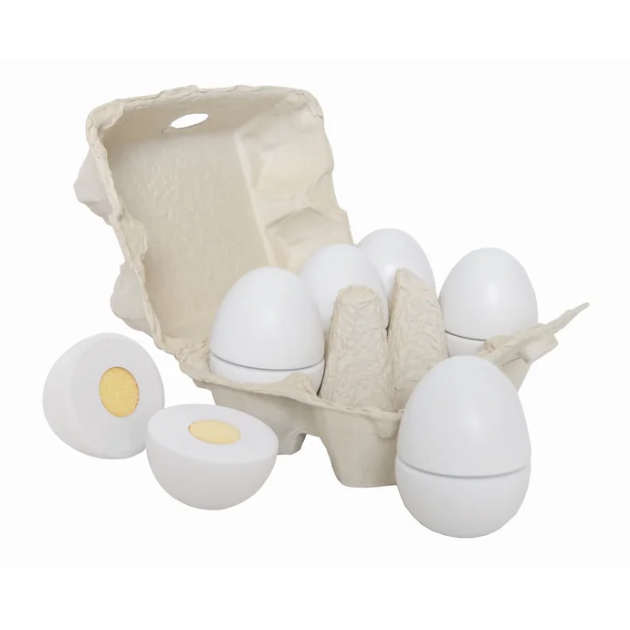 JaBaDaBaDo / Plató s drevenými vajíčkami Eggs