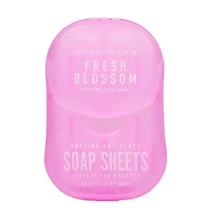 Somerset Toiletry / Cestovné mydlové papieriky Fresh Blossom - 30 ks