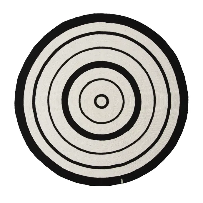 OYOY / Bavlnený koberček Circle Rug 120cm