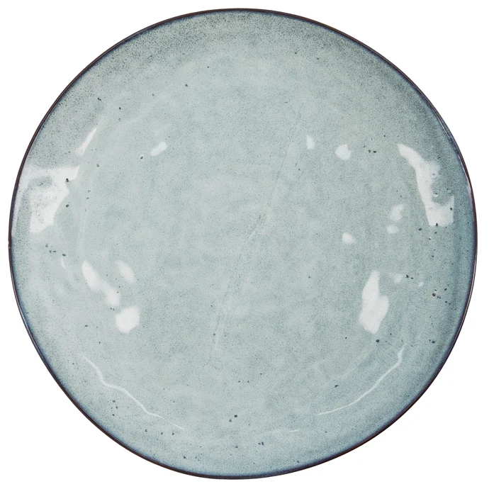 House Doctor / Kameninový tanier Rustic Grey/Blue 27,5 cm