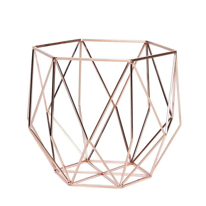 Hübsch / Drátěná mísa Geometry Copper