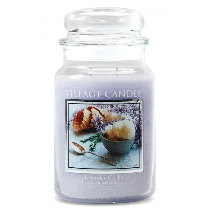 VILLAGE CANDLE / Sviečka Village Candle - Lavender Vanilla 602 g