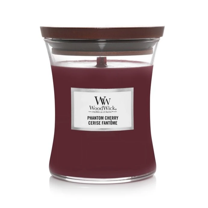 WoodWick / Vonná svíčka WoodWick – Phantom Cherry 275 g