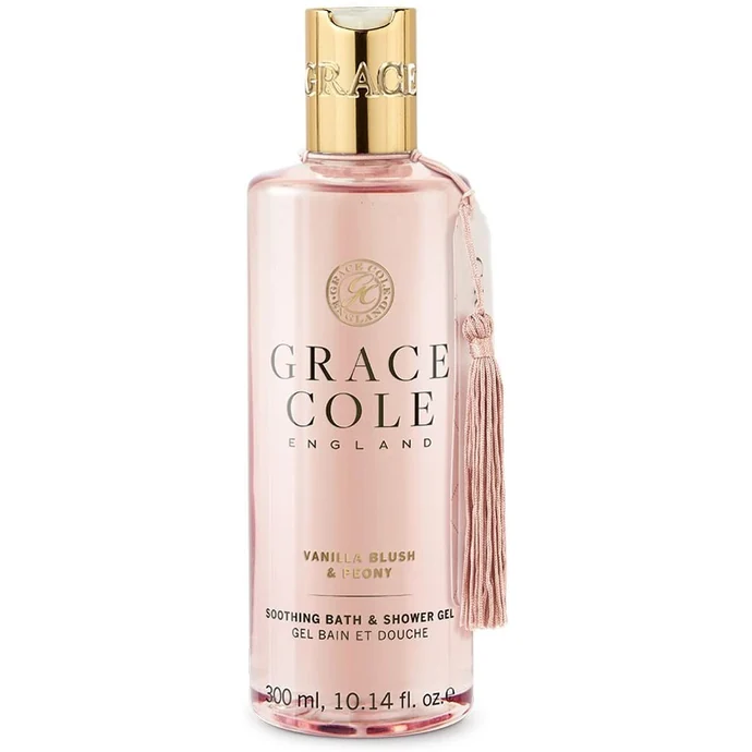 Grace Cole / Sprchový gel Vanilla Blush & Peony 300ml