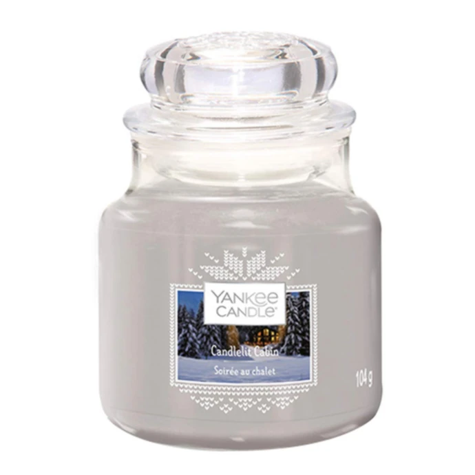 Yankee Candle / Svíčka Yankee Candle 104g - Candlelit Cabin