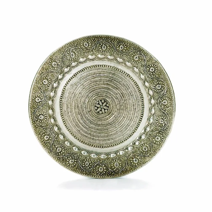 NORDAL / Dekoratívna tácka Moroccan silver