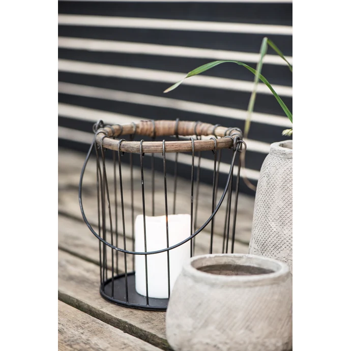 Ib Laursen / Drátěný svícen Bamboo