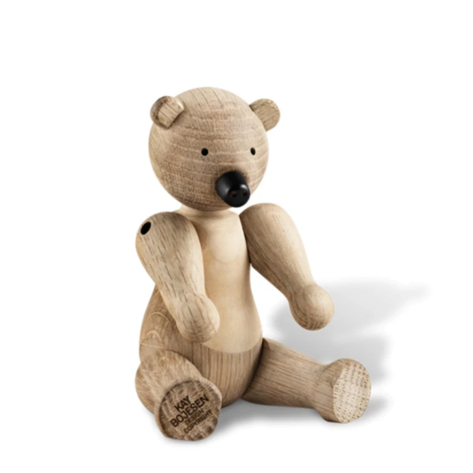 Kay Bojesen Denmark / Dřevěný medvídek Bear Small Oak Maple Wood
