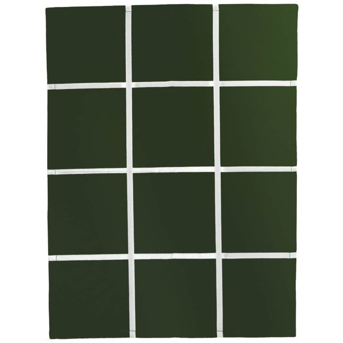 Storefactory / Bavlnená utierka Green Checkered
