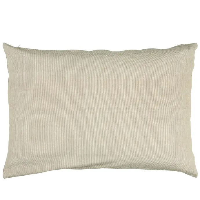 Ib Laursen / Obliečka na vankúš Malva/Beige Thin Stripes 50×70 cm