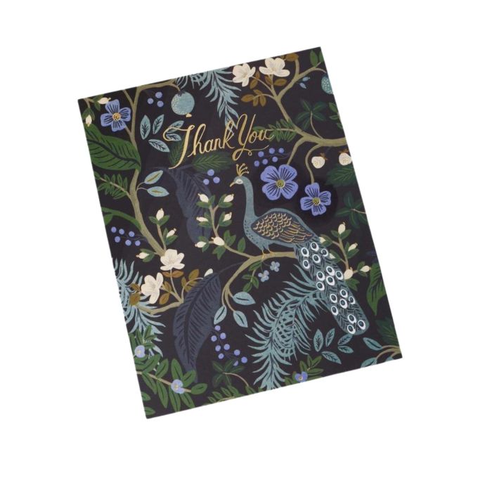 Rifle Paper Co. / Prianie Peacock Thank You