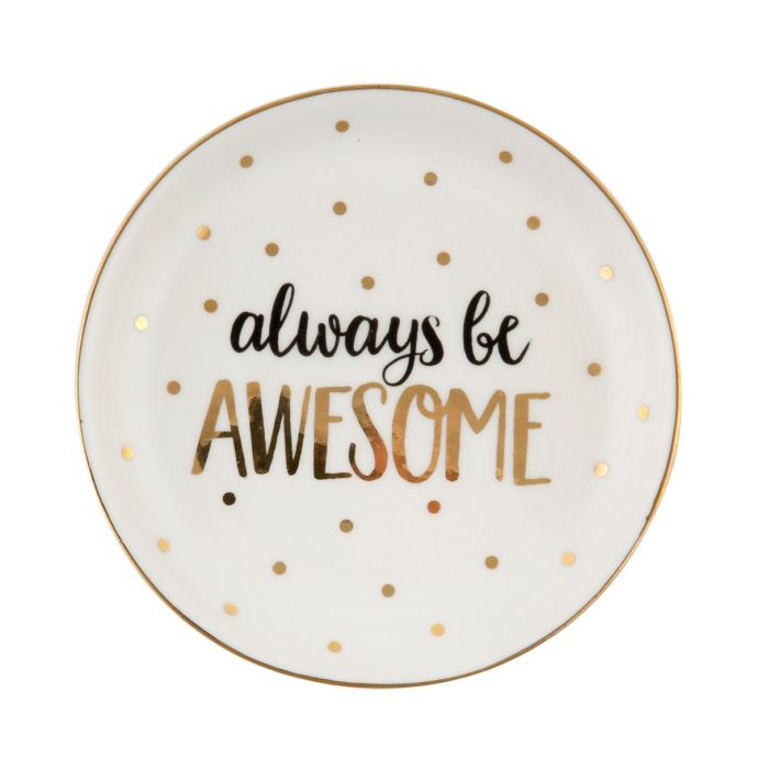 sass & belle / Mini talířek Always be awesome 11,5 cm