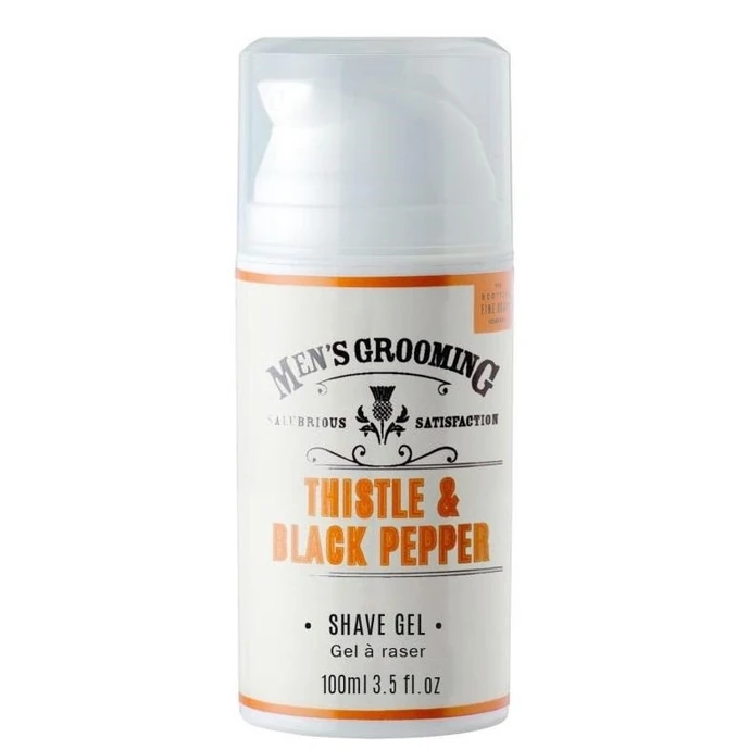 SCOTTISH FINE SOAPS / Gel na holení Thistle & Black Pepper –100 ml