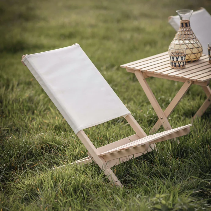 Garden Trading / Skladacia drevená stolička Wimborne