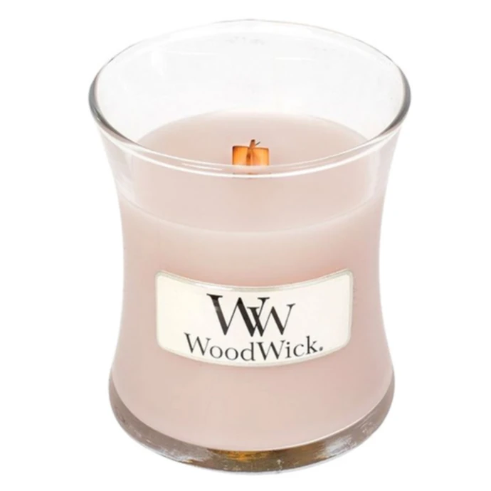 WoodWick / Vonná sviečka WoodWick - Vanilka a morská soľ 85 g