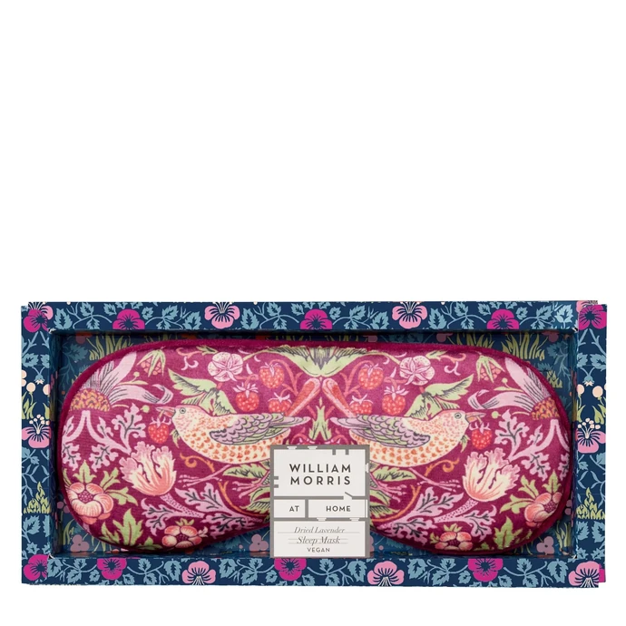 MORRIS & Co. / Maska na oči s levandulí Strawberry Thief