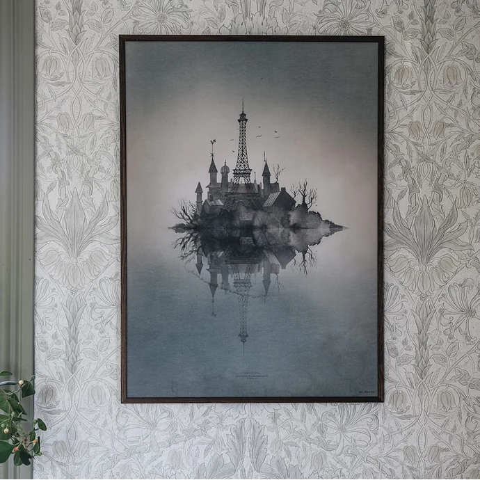 MRS. MIGHETTO / Plakát Island of Eiffel 50×70 cm