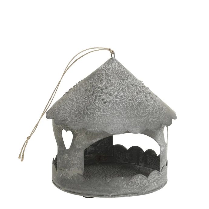 Chic Antique / Svícen zinkový domeček na zavěšení Antique