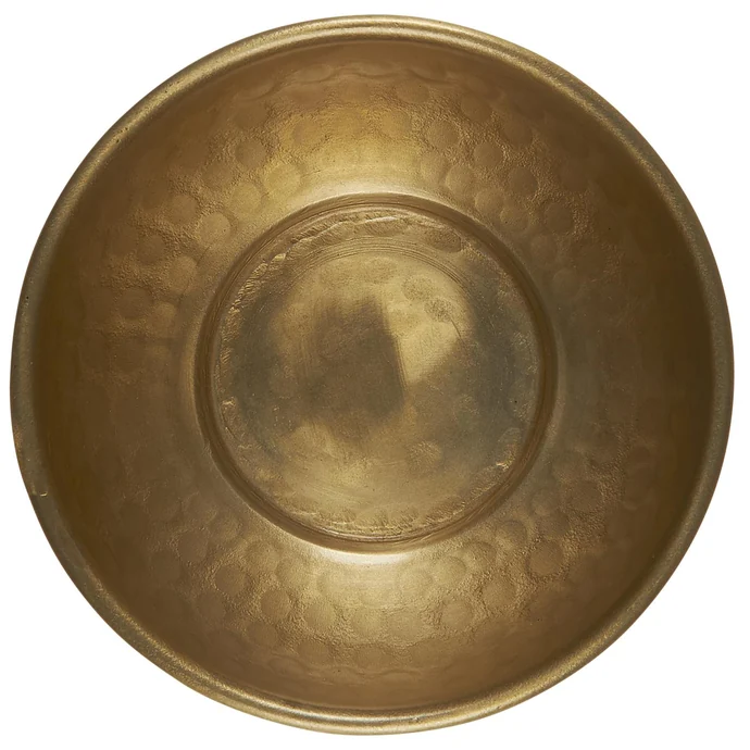 IB LAURSEN / Kovová mistička Hammered Pattern Antique Brass