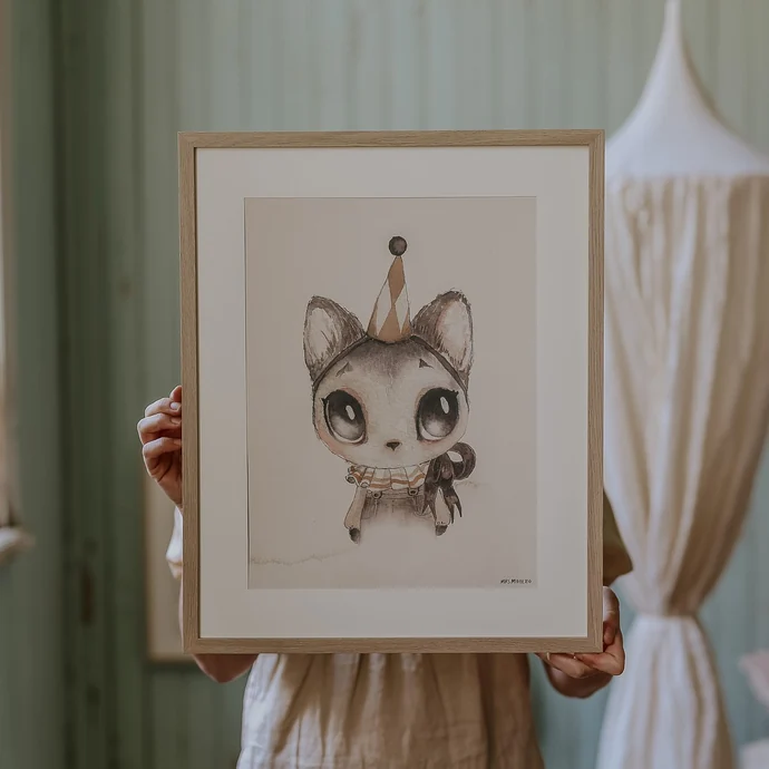 MRS. MIGHETTO / Plakát Dear Meow 50×70 cm