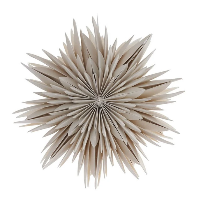 Watt & Veke / Závěsná svítící hvězda Maja Greige 50 cm